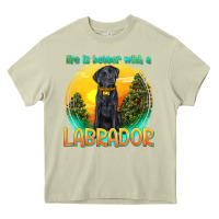 Mossy life is better with a labrador Heavy Core Tee - texasbilliewilder