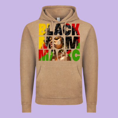 Black Mom Magic Juneteenth Vintage Hoodie Designed By Hra Design Shop