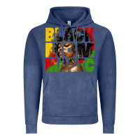 Vintage Denim black mom magic juneteenth Vintage Hoodie - HRA Design Shop