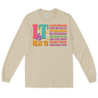 Mushroom it is okay to Long Sleeve Tee - JahusDesignShop