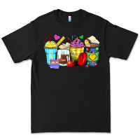 Black school coffee cups Premium Tee - Zillion Design Studio