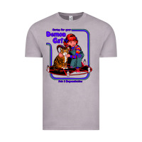 Vintage Zinc Caring For Your Demon Cat Tshirt Vintage Tee - Bettercallsaul