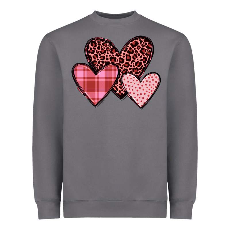 Hearts Heavyweight Sweatshirt by JahusDesignShop | Teevron