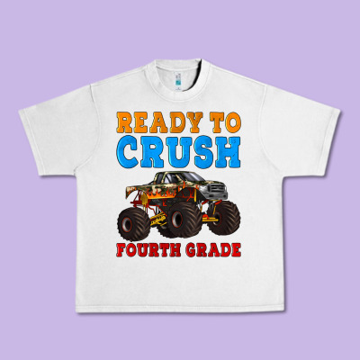Ready To Crush Fourth Grade Urban Heavy Tee Designed By Artiststas