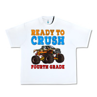 White ready to crush fourth grade Urban Heavy Tee - Artiststas