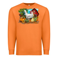 Carrot Fall Chicken Premium Sweatshirt - LillyAllenDesigns