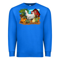 True Royal Fall Chicken Premium Sweatshirt - LillyAllenDesigns