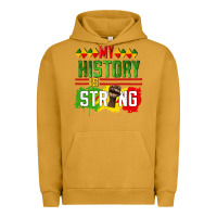 Pigment Peanut Butter my history is strong Urban Hoodie - CowGirlArtShop