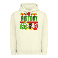 Pigment Pistachio my history is strong Urban Hoodie - CowGirlArtShop