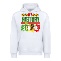 White my history is strong Urban Hoodie - CowGirlArtShop