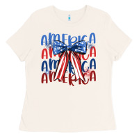 Bone america ribbon Ladies Tee - JahusDesignShop
