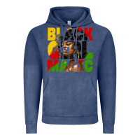 Vintage Denim black girl magic juneteenth Vintage Hoodie - HRA Design Shop