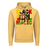 Vintage Mustard black girl magic juneteenth Vintage Hoodie - HRA Design Shop