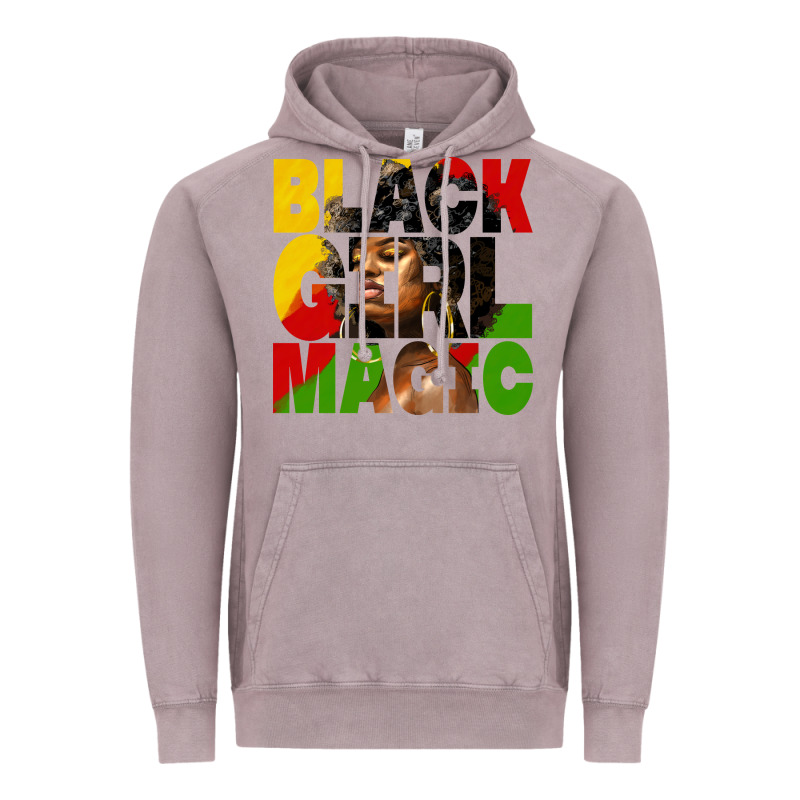 Black Girl Magic Juneteenth Vintage Hoodie by HRA Design Shop | Teevron