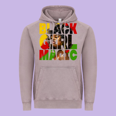 Black Girl Magic Juneteenth Vintage Hoodie Designed By Hra Design Shop