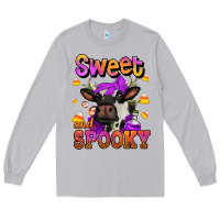 Moon Dust sweet and spooky halloween cow Long Sleeve Tee - Jasminsmagicworld