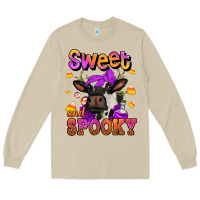 Mushroom sweet and spooky halloween cow Long Sleeve Tee - Jasminsmagicworld