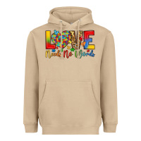 Mushroom love needs no words Heavyweight Hoodie - LillyAllenDesigns