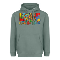 Sage love needs no words Heavyweight Hoodie - LillyAllenDesigns