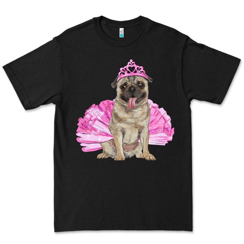 Balerina Pug With Tutu Premium Tee by RanaPortraitStore | Teevron