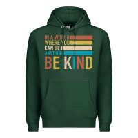 Sports Green Be Kind Premium Hoodie - Bettercallsaul