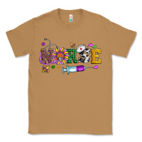 Toasted Coconut mardi gras nurse leopard cowhide glitter Classic Tee - Artiststas