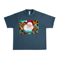 Midnight Navy it's Christmas y'all background Urban Heavy Tee - JahusDesignShop