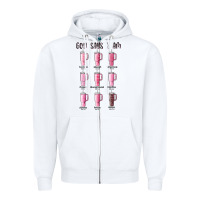 White god says i am bible verse stanley Zipper Hoodie - MaliasSmallBusiness