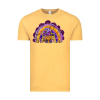 Vintage Mustard witchy gnome rainbow Vintage Tee - BundleAndBundleShop