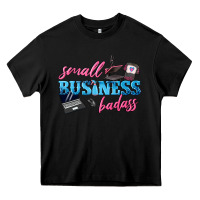 Black small business badass Heavy Core Tee - texasbilliewilder
