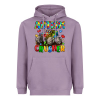 Lavender autism crusher Heavyweight Hoodie - LillyAllenDesigns