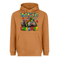 Meerkat autism crusher Heavyweight Hoodie - LillyAllenDesigns