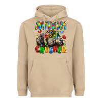 Autism Crusher Heavyweight Hoodie | Teevron