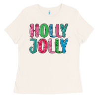 Bone holly jolly Ladies Tee - MaliasSmallBusiness