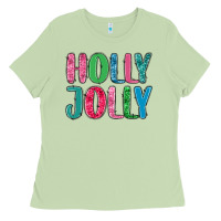 Matcha holly jolly Ladies Tee - MaliasSmallBusiness