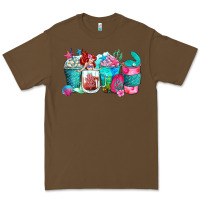Cacao mermaid coffee cups Premium Tee - Zillion Design Studio