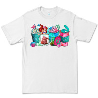 White mermaid coffee cups Premium Tee - Zillion Design Studio