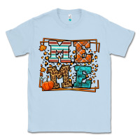 Dusty Blue Fall Autumn Leopard Meme Classic Tee - LillyAllenDesigns