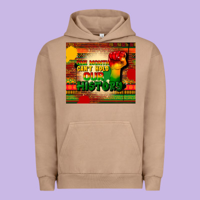 One Month Cant Hold Our History Urban Hoodie Designed By Cowgirlartshop