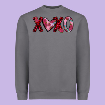 Xoxo Heavyweight Sweatshirt Designed By Jahusdesignshop