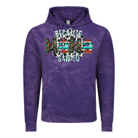 Cloud Purple because mama said so Vintage Hoodie - CowhideDigitalArt
