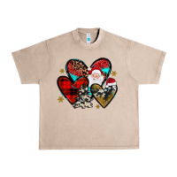 French Oak Christmas heart Urban Heavy Tee - JahusDesignShop