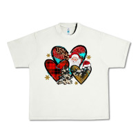 Pistachio Christmas heart Urban Heavy Tee - JahusDesignShop