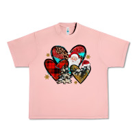 Salmon Christmas heart Urban Heavy Tee - JahusDesignShop