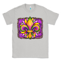 Moon Dust mardi gras fleur de lis sunflower leopard Classic Tee - Artiststas