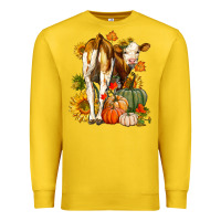 Lemon Fall Heifer Premium Sweatshirt - LillyAllenDesigns