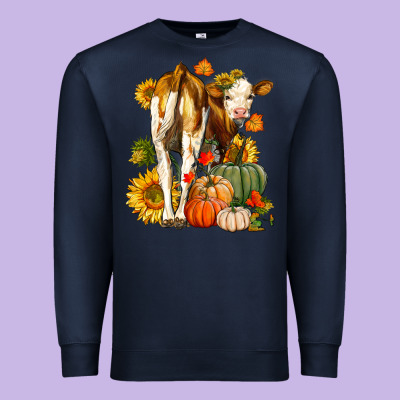 Fall Heifer Premium Sweatshirt Designed By Lillyallendesigns
