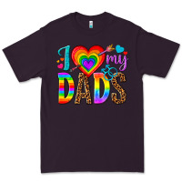 Plum i love my dads Premium Tee - texasbilliewilder