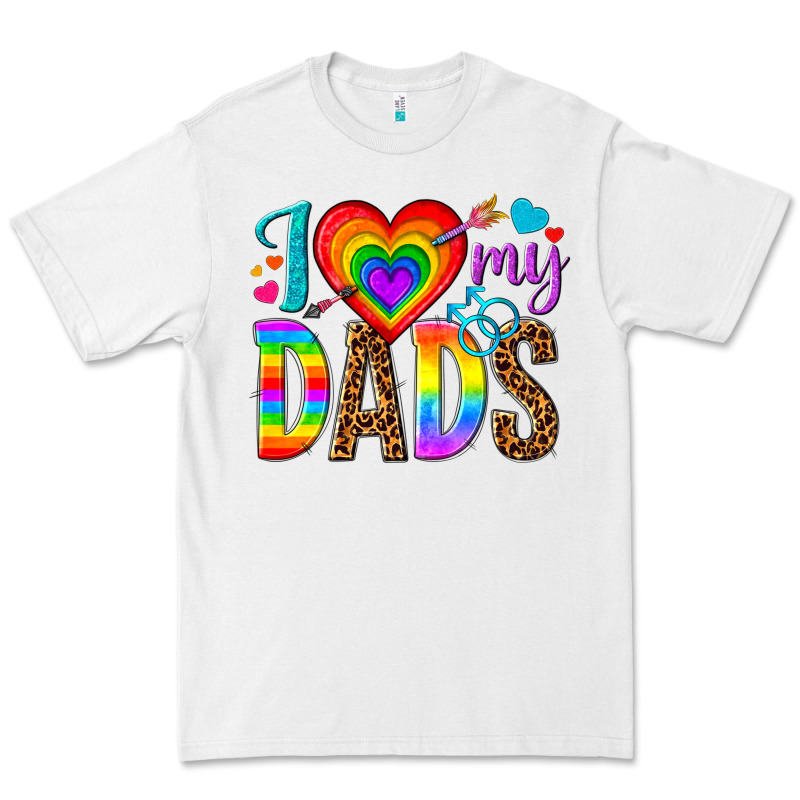 I Love My Dads Premium Tee by texasbilliewilder | Teevron