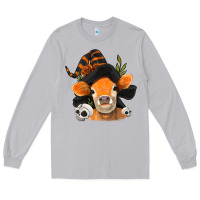 Moon Dust halloween witch cow Long Sleeve Tee - Jasminsmagicworld